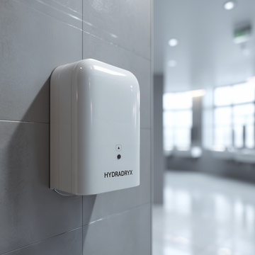 Electric hand drying apparatus for washrooms